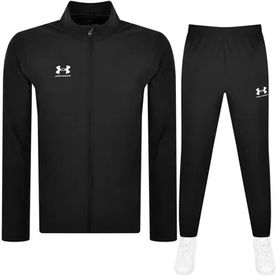 Under Armour Fitted Tracksuit Black