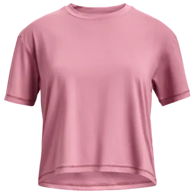 Under Armour Girls   Motion T-shirt In Pink Elixir/white