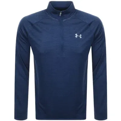 Under Armour Half Zip Tech Sweatshirt Blue