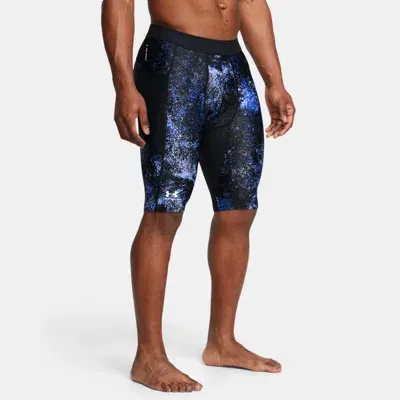 Under Armour Heatgear® Iso-chill Lange Shorts Mit Aufdruck Für Herren Tech Blau In Blue