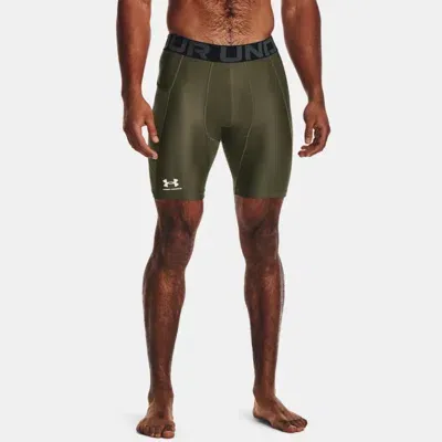 Under Armour Heatgear® Kompressions-shorts Für Herren Marine Od Grün In Green