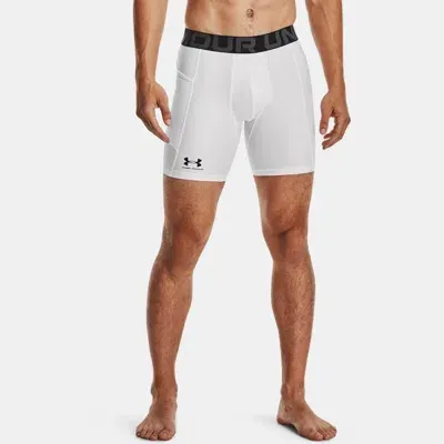 Under Armour Men's Heatgear® Compression Shorts White