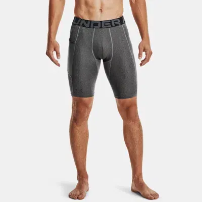 Under Armour Herren Heatgear® Armour Long Shorts Mit Tasche Carbon Heather In Gray