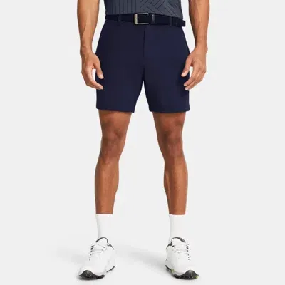 Under Armour Iso-chill Shorts (18 Cm) Für Herren Midnight Blaue Marine In Blue