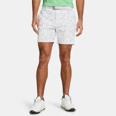 Under Armour Iso-chill Shorts 18 Cm Mit Aufdruck Für Herren Weiss In White