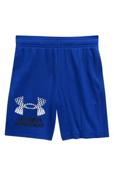 Under Armour Kids' Tech Logo Shorts In Royal//white