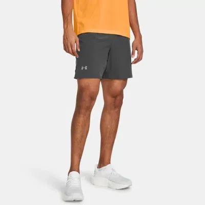 Under Armour Men's    Launch Elite 7'' Shorts Castlerock In Gray