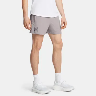 Under Armour Men's    Launch Shorts Tetra Gray