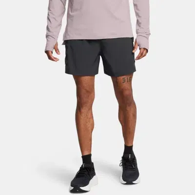 Under Armour Launch Trail Shorts (13 Cm) Für Herren Anthracite In Purple