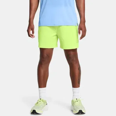 Under Armour Men's    Launch Trail 5" Shorts Morph Green