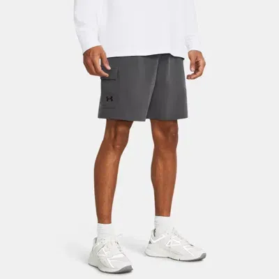 Under Armour Men's    Stretch Woven Cargo Shorts Castlerock In Gray