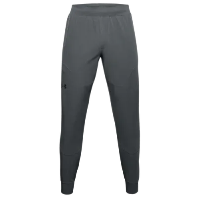 Under Armour Stoppable Tapered Pants In Pitch Grey/black