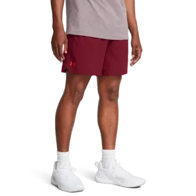 Under Armour Men's    Vanish Woven 6" Shorts Cardinal In Racer Red/cardinal