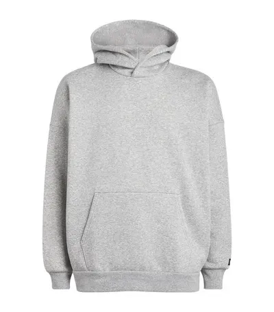 Under Armour Oversized Icon Fleece Hoodie In Grey