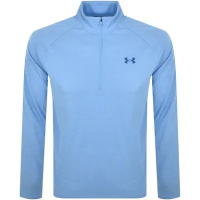 Under Armour Tech Half Zip Sweatshirt Blue