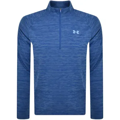 Under Armour Tech Half Zip Sweatshirt Blue