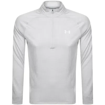 Under Armour Tech Half Zip Sweatshirt Grey