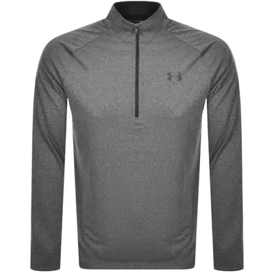 Under Armour Tech Half Zip Sweatshirt Grey