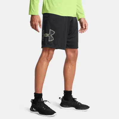 Under Armour Men's    Tech™ Graphic Shorts Black In Blue