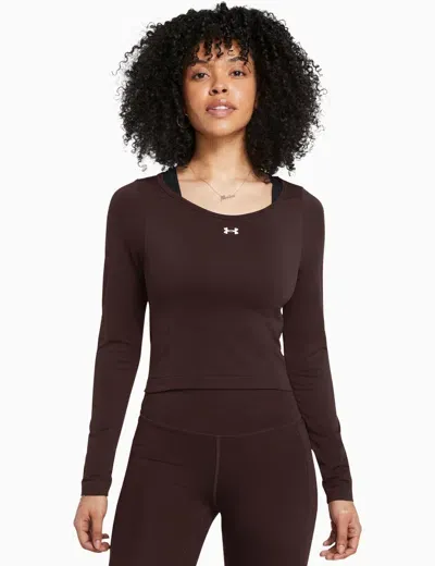 Under Armour Train Seamless Long Sleeve In Brown