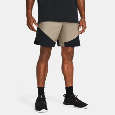 Under Armour Men's    Vanish Elite Hybrid Shorts Timberwolf Taupe In Brown