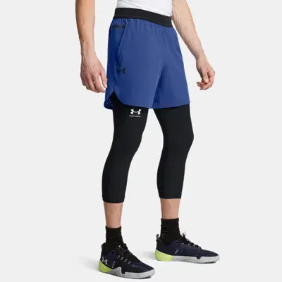 Under Armour Men's    Vanish Elite Shorts Tech Blue