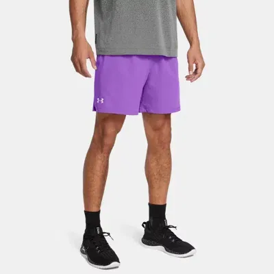 Under Armour Men's    Vanish Woven 6" Shorts Lavish In Salt Purple/lavish