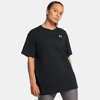 Under Armour Campus Oversize Short Sleeve In Gray