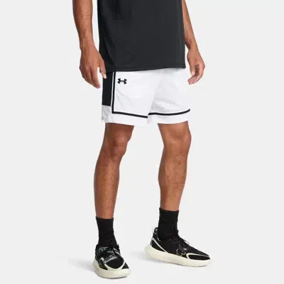 Under Armour Men's    Zone Pro 7" Mesh Shorts White