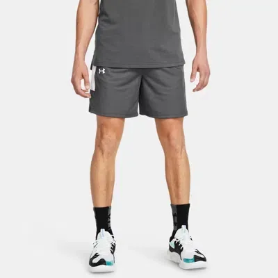 Under Armour Men's    Zone 7" Shorts Castlerock In Black