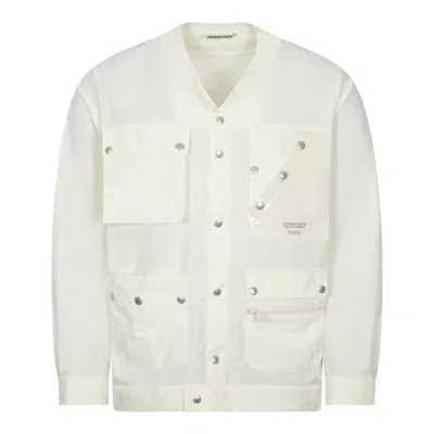 Undercover Off-white Press-stud Jacket In Cream