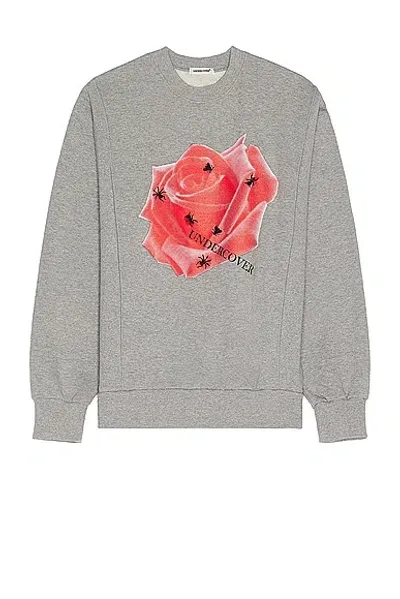 Undercover Graphic Sweater In Top Gray