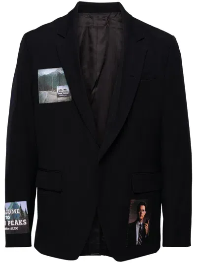 Undercover Single Breasted Blazer In Black