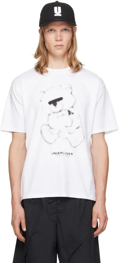 Undercover White Printed Graphic T-shirt