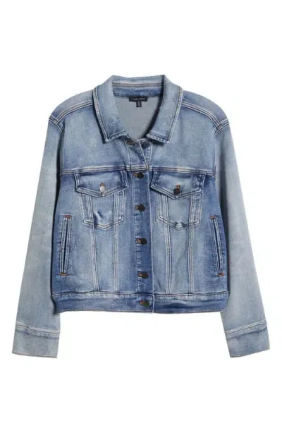 Universal Standard Kelsey Denim Jacket In Light Blue