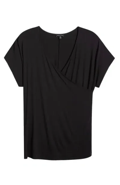 Universal Standard Liquid Cross Front Top In Black