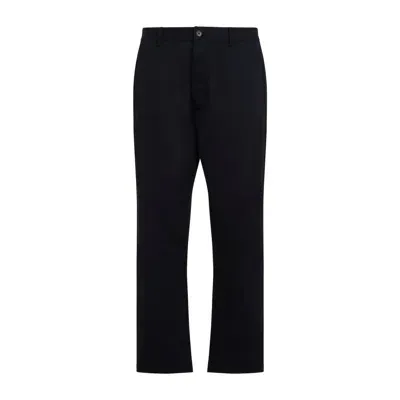 Universal Works Military Chino Pants In Black