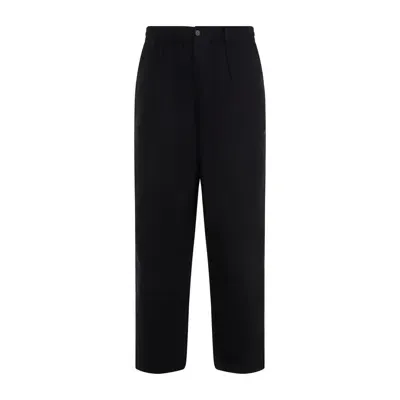 Universal Works Pleated Track Pants In Black