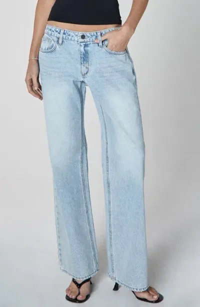 Unpublished Jody Avid Flare Jeans In Light Blue