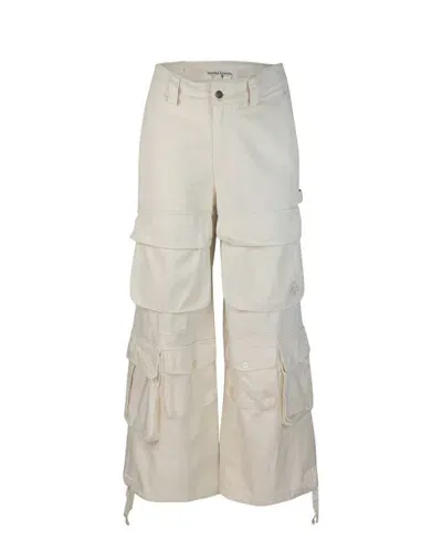 Untitled Artworks Cargo Pants Beige In Cr