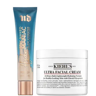 Urban Decay Hydromaniac Tinted Glow X Kiehl's Ultra Facial Cream 125ml Bundle (various Shades) - 10 In White