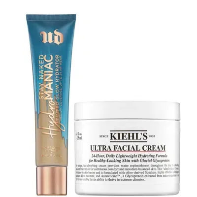 Urban Decay Hydromaniac Tinted Glow X Kiehl's Ultra Facial Cream 125ml Bundle (various Shades) - 50 In White