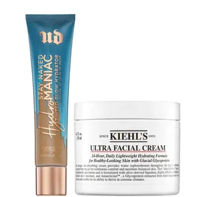 Urban Decay Hydromaniac Tinted Glow X Kiehl's Ultra Facial Cream 125ml Bundle (various Shades) - 60 In White