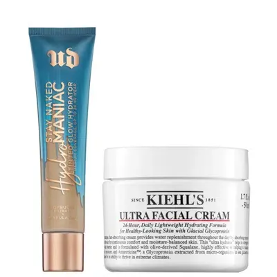 Urban Decay Hydromaniac Tinted Glow X Kiehl's Ultra Facial Cream 50ml Bundle (various Shades) - 41 In White