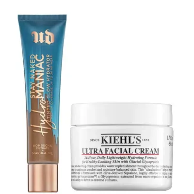 Urban Decay Hydromaniac Tinted Glow X Kiehl's Ultra Facial Cream 50ml Bundle (various Shades) - 70 In White