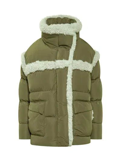 Urbancode Padded Jacket In Green