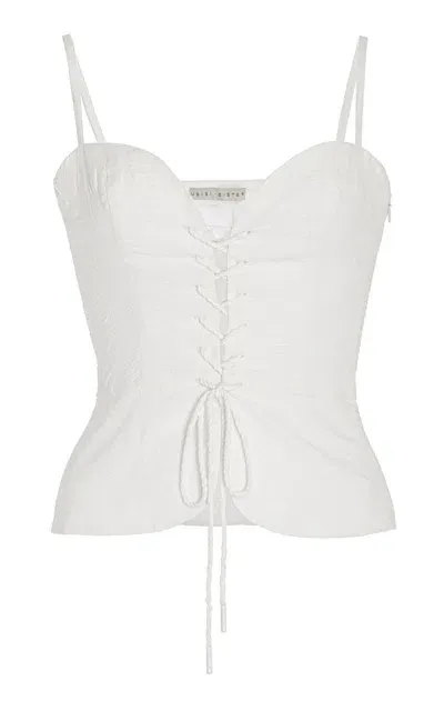 Usisi Sister Josie Corset Top In White