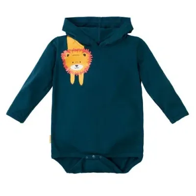 Uv Skinz Babies'  Hooded Sunzie In Peek-a-boo Lion