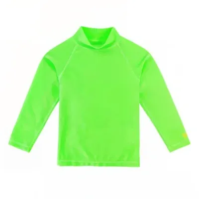 Uv Skinz Long Sleeve Sun & Swim Shirt In Neon Green