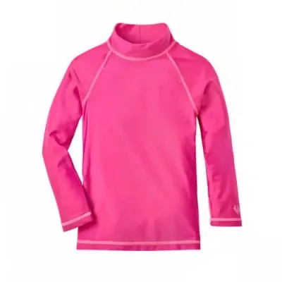 Uv Skinz Long Sleeve Sun & Swim Shirt In Neon Pink